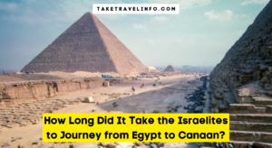 How Long Did It Take the Israelites to Journey from Egypt to Canaan?