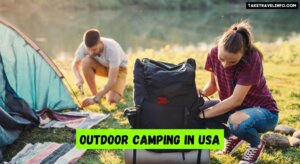 Outdoor camping in usa
