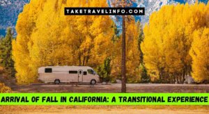 Arrival Of Fall In California: A Transitional Experience