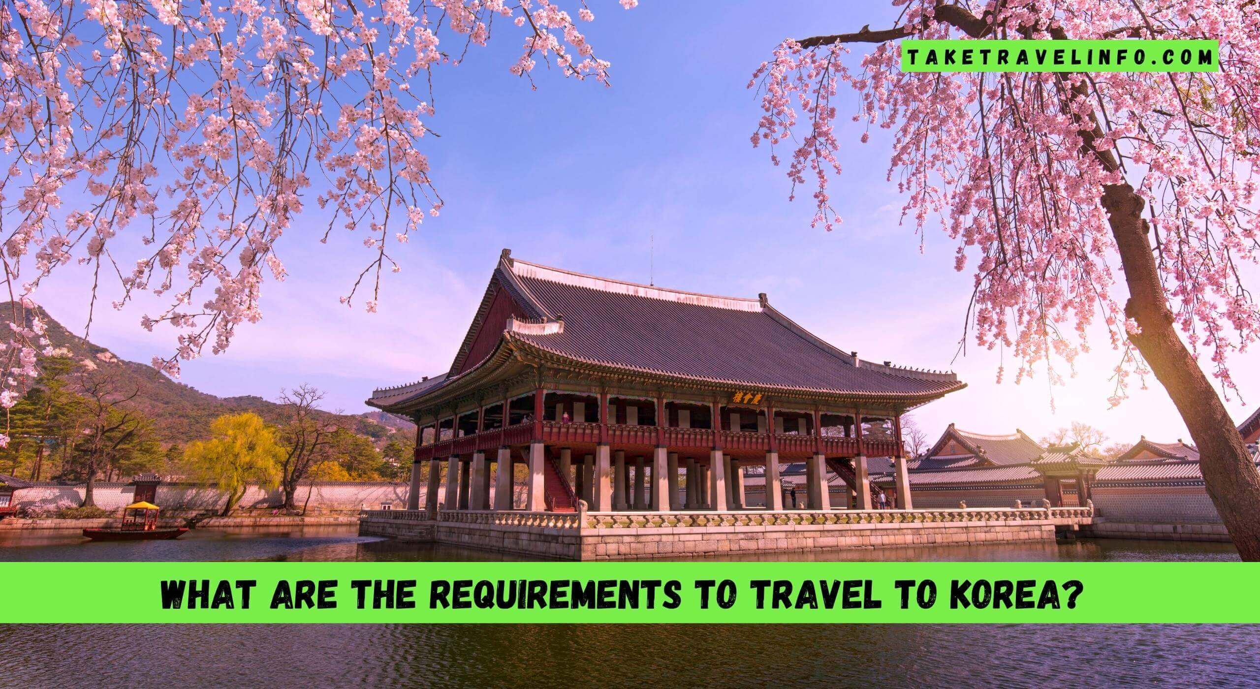 What Are The Requirements To Travel To Korea