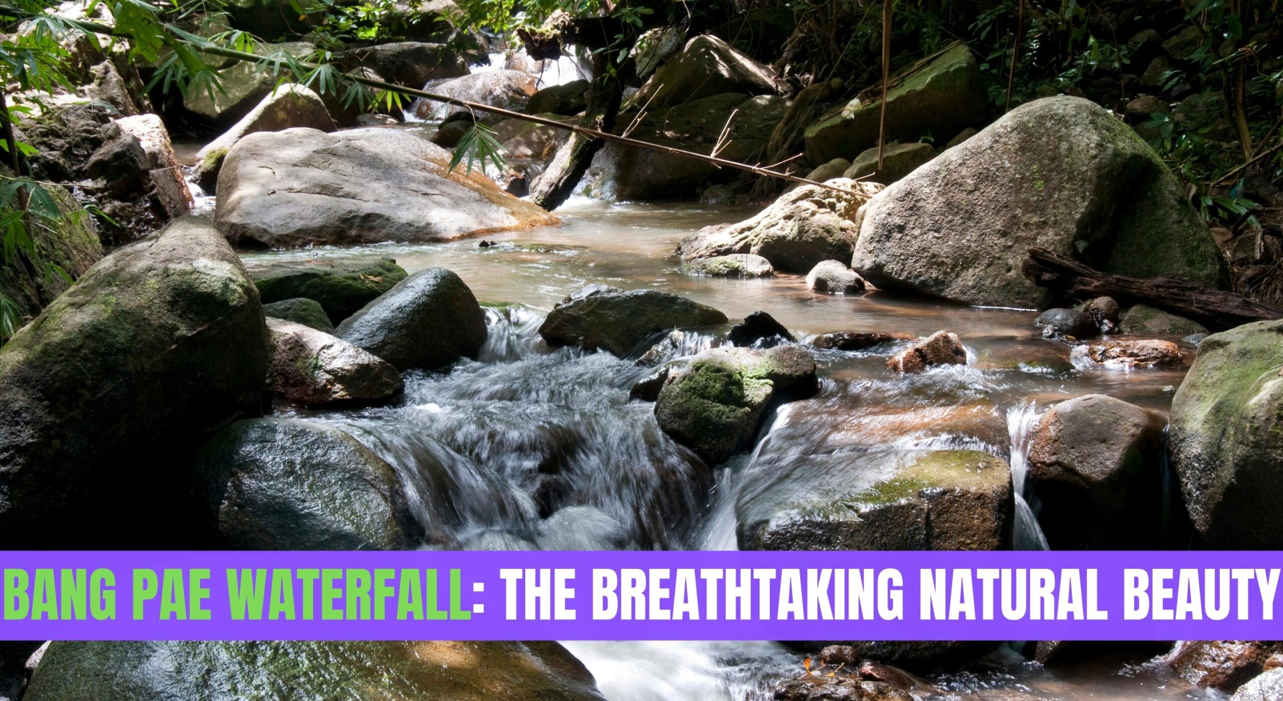 Bang Pae Waterfall: The Breathtaking Natural Beauty