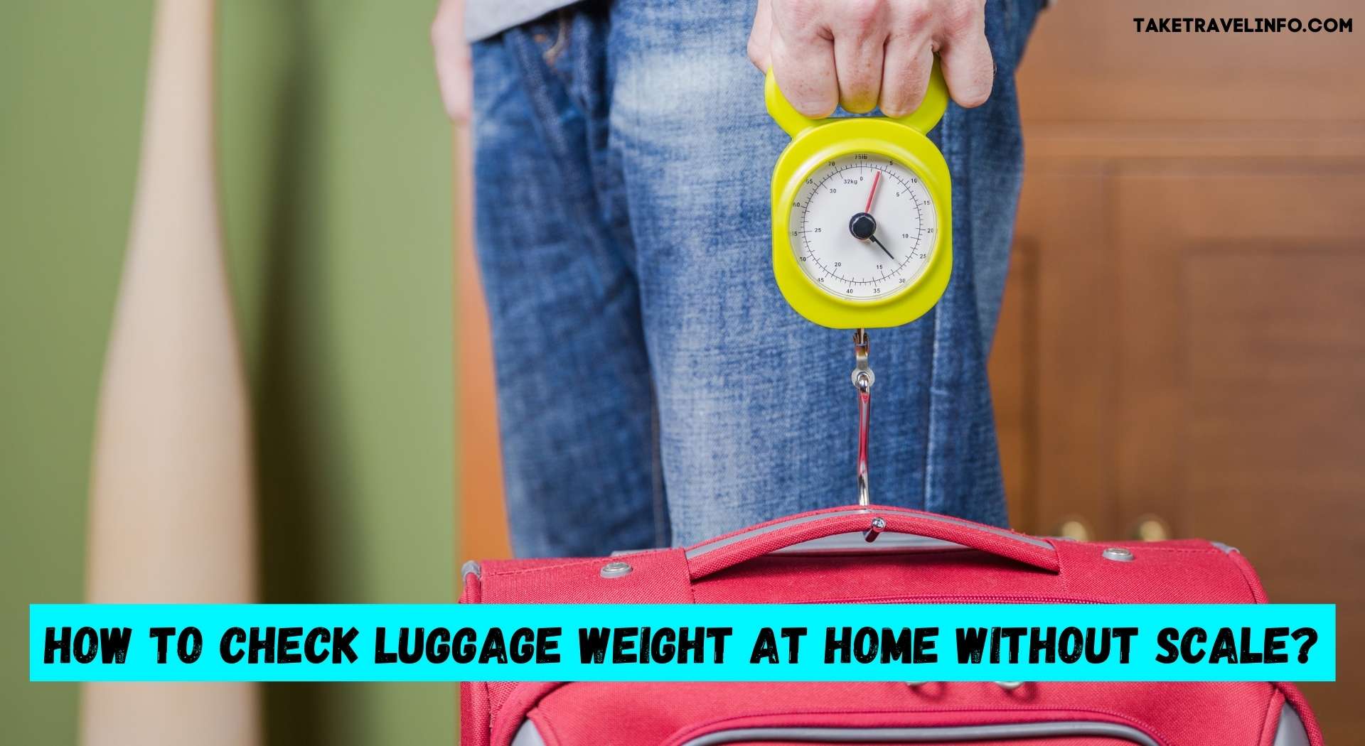 How to Check Luggage Weight at Home Without Scale?