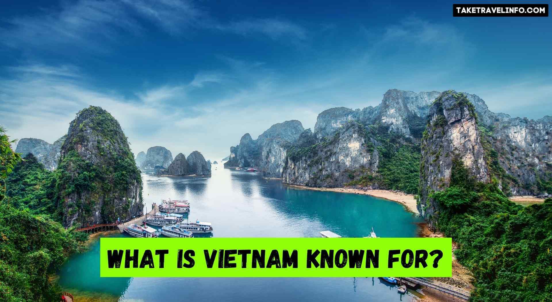 What is Vietnam Known for?