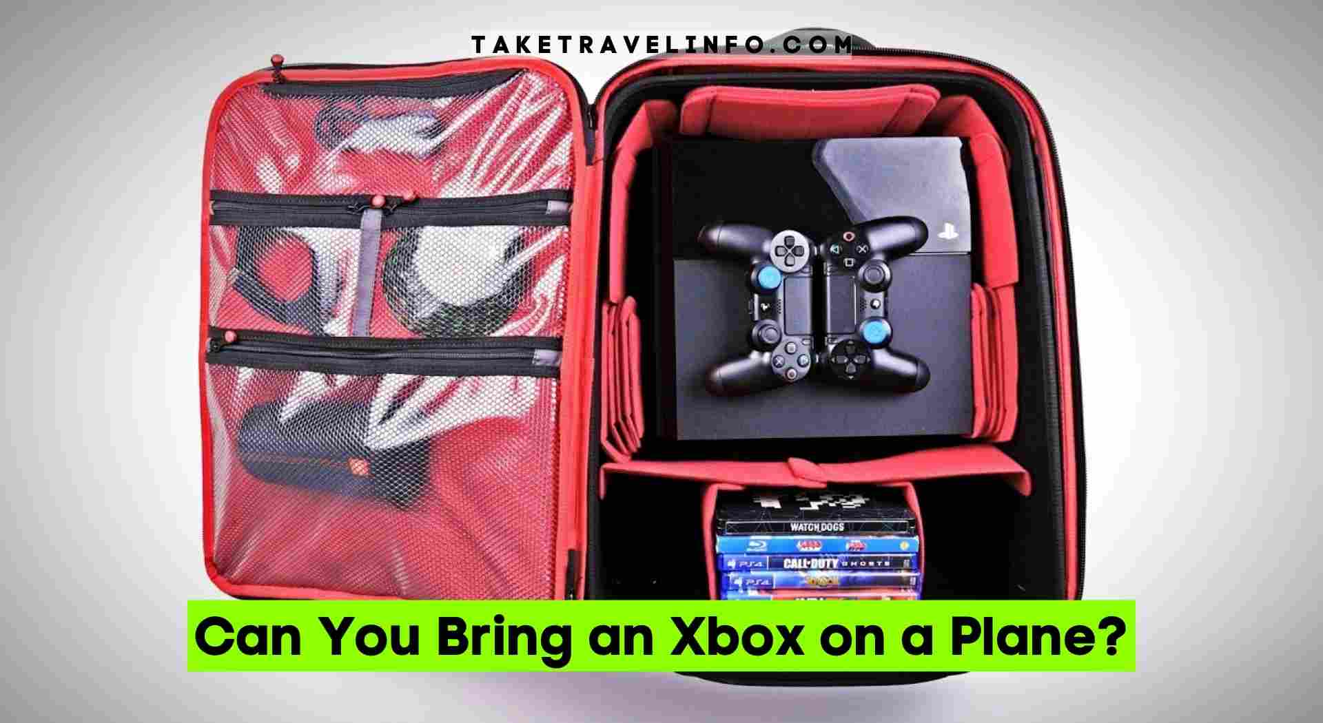 Can You Bring an Xbox on a Plane?