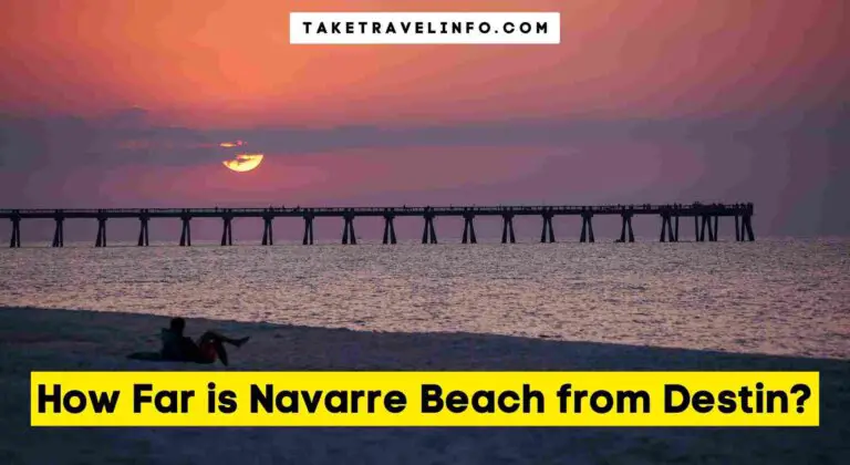 How Far is Navarre Beach from Destin?