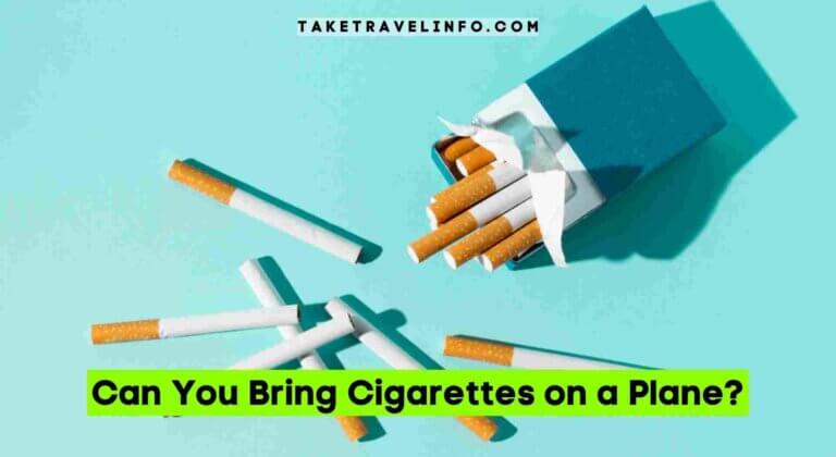 Can You Bring Cigarettes on a Plane?