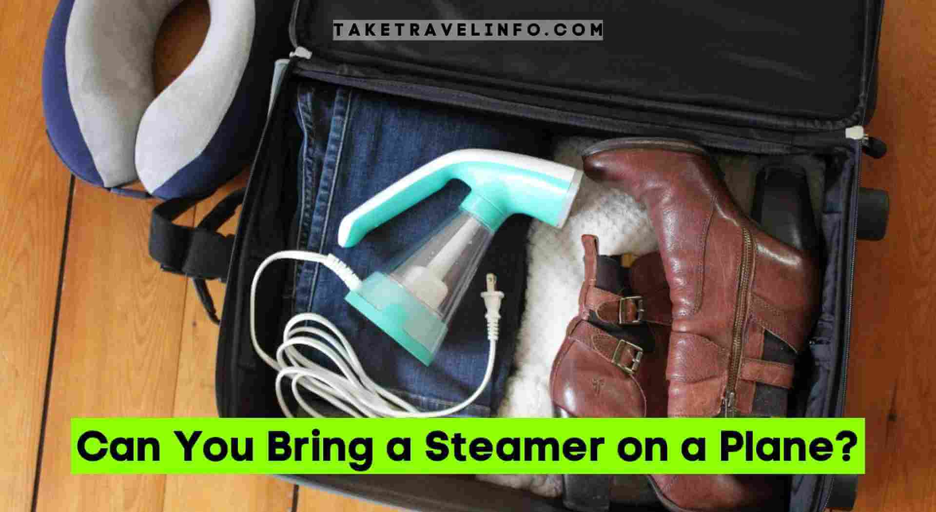 Can You Bring a Steamer on a Plane?