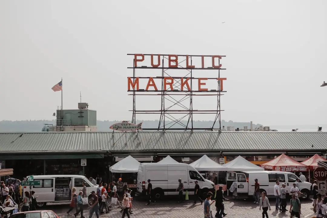Photo Busy market