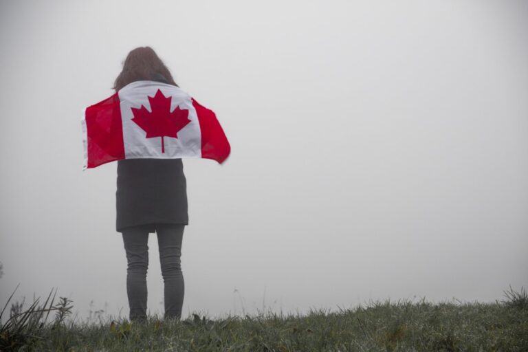 Photo Canadian flag