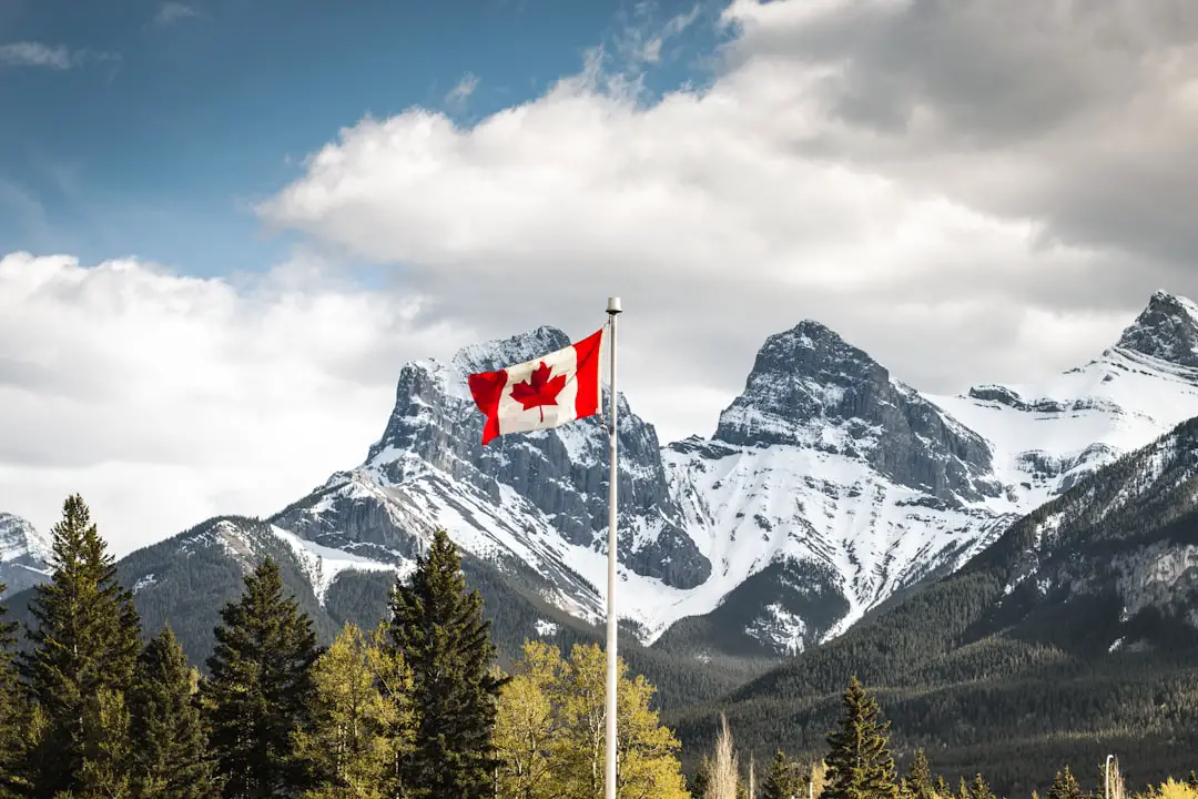 Photo Canadian flag