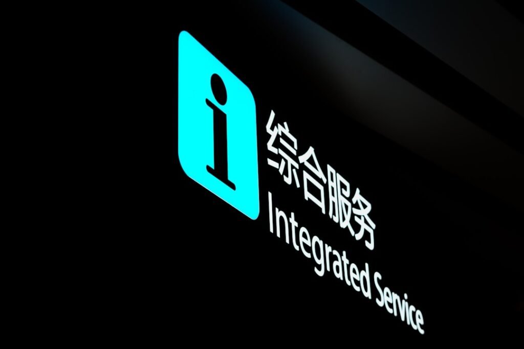 Photo Chinese visa stamp