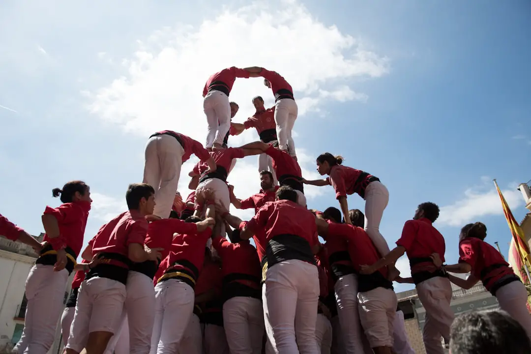 Photo Team huddle