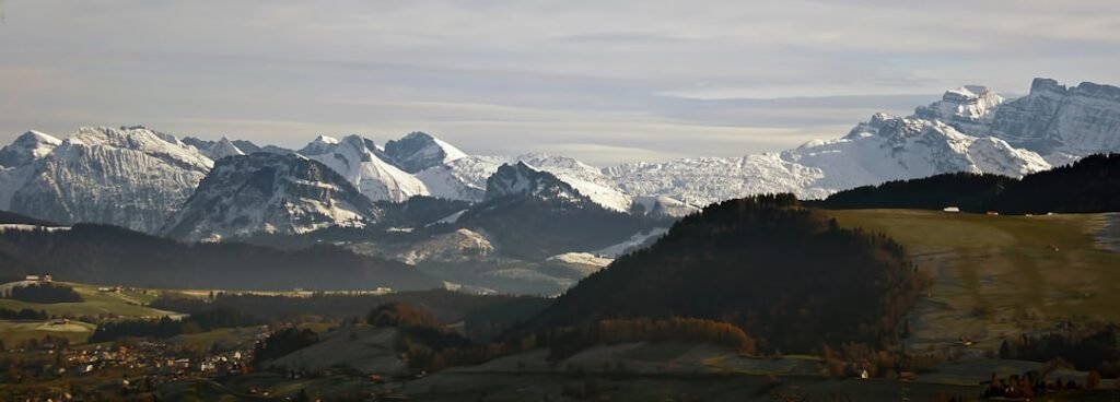 Photo Swiss Alps snow
