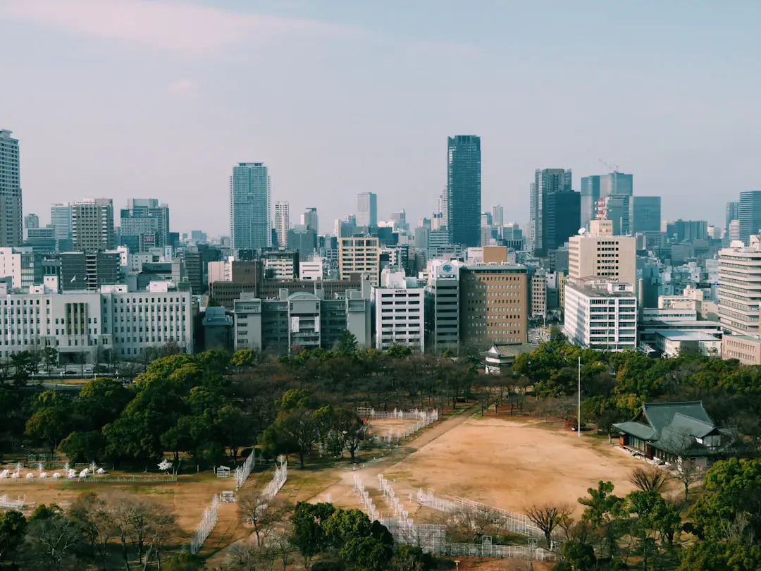 Photo Osaka Japan city
