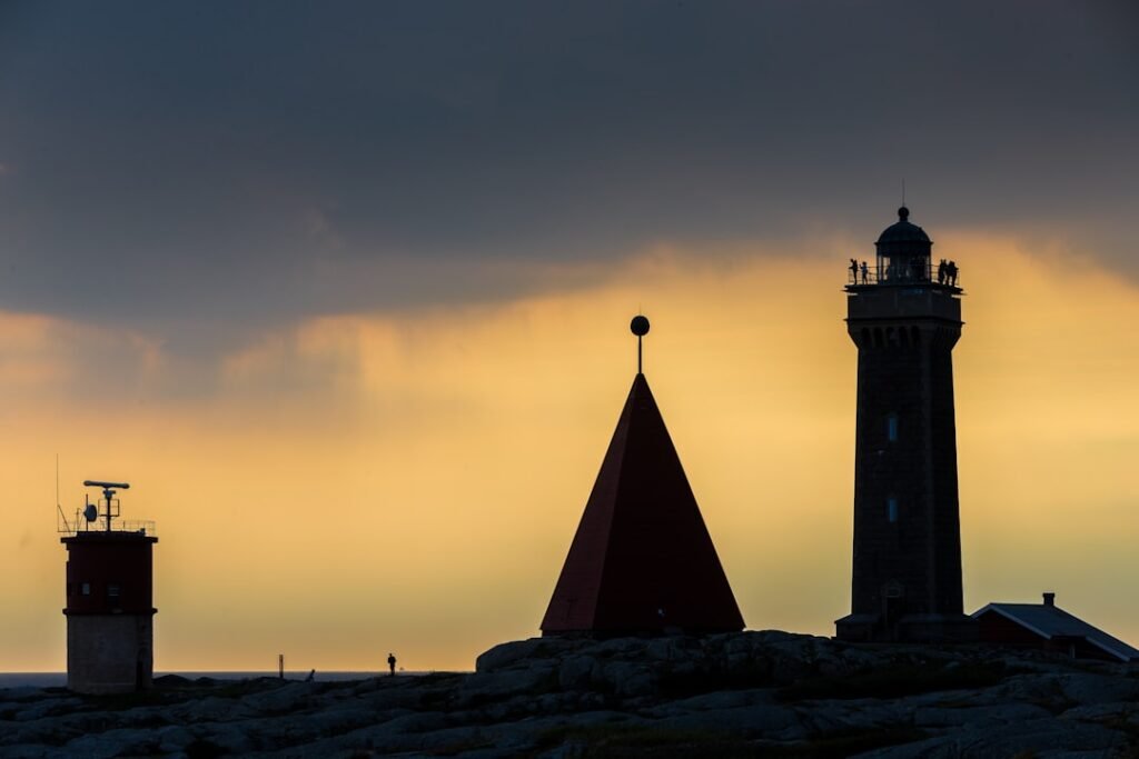 Photo Pyramids at sunset