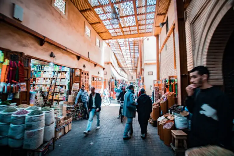 Photo Marrakech Morocco market