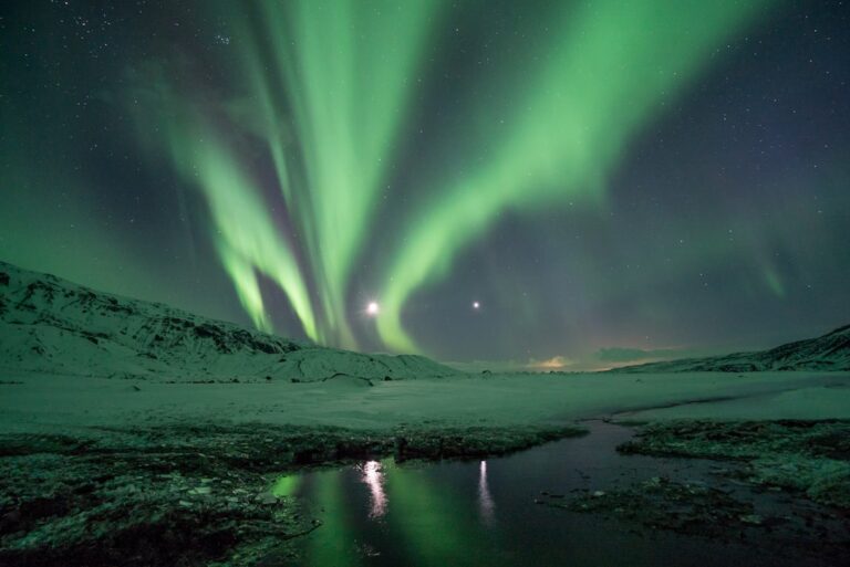 Photo what is the best time to travel to iceland