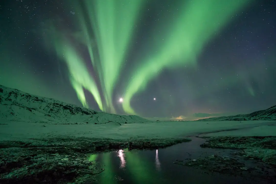 Photo what is the best time to travel to iceland