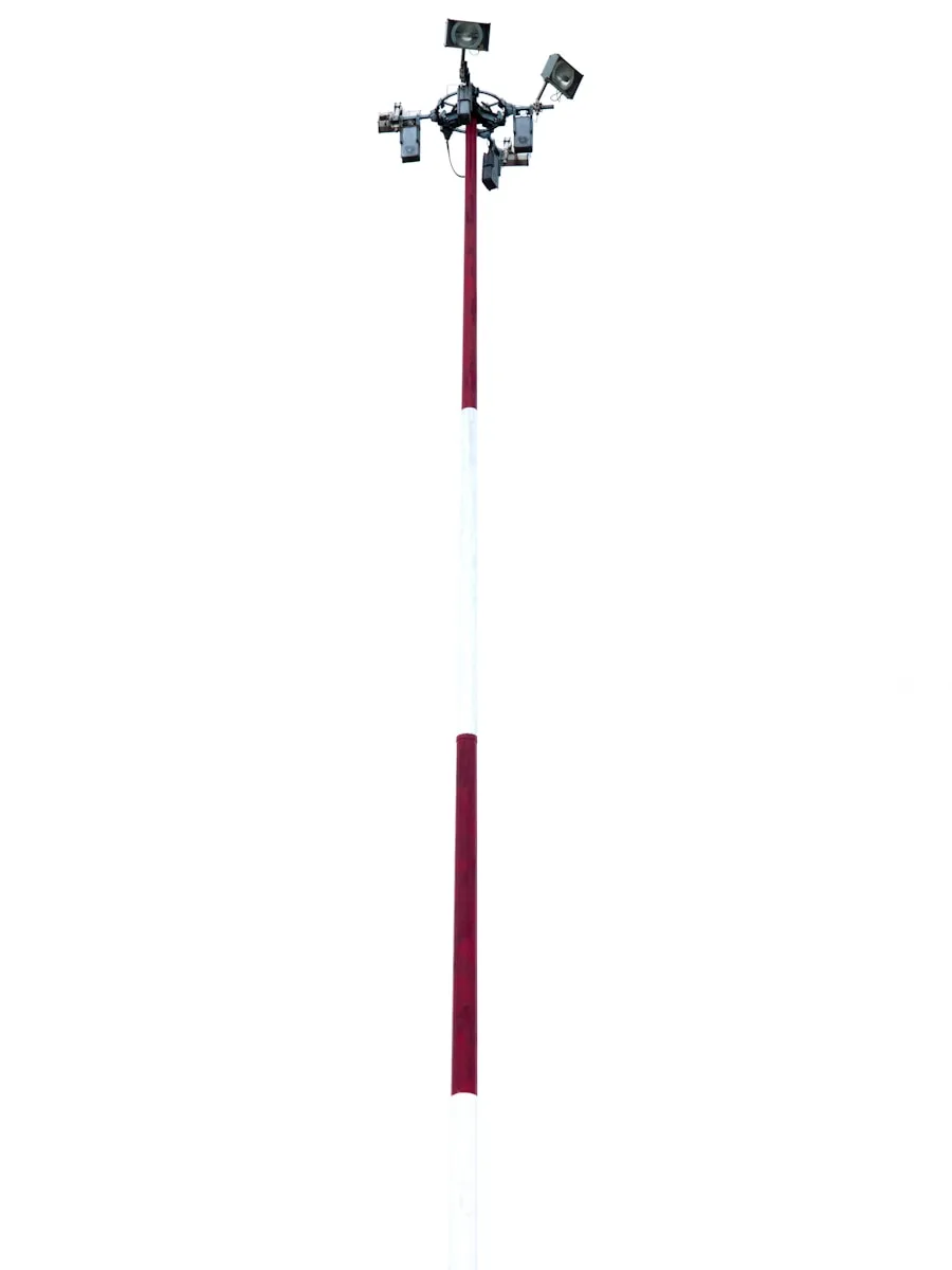 Collapsible hiking poles prepared for air travel