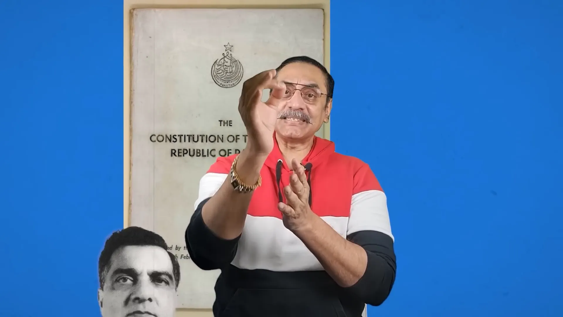 Iskander Mirza imposing martial law in Pakistan