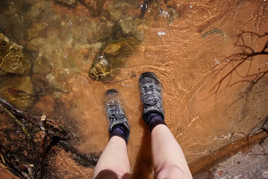 Photo "Are water shoes good for hiking?"