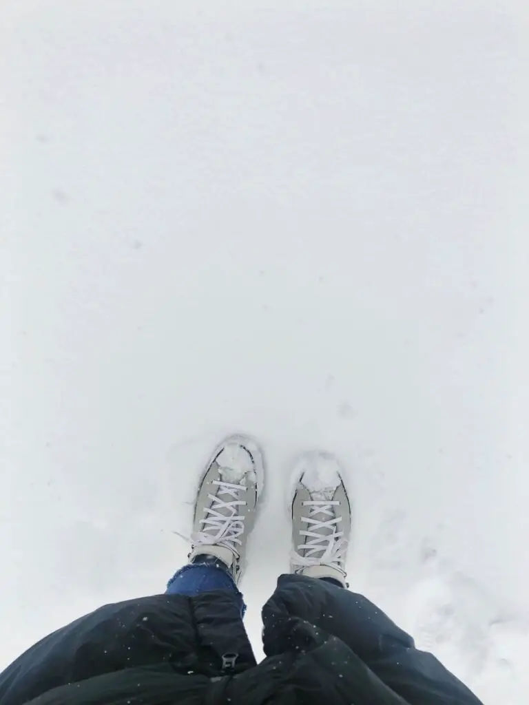 Photo "do hiking boots work in snow"