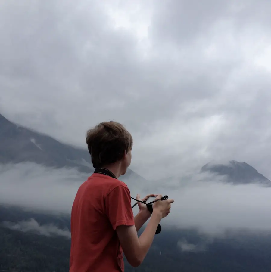 Photo "are clouds good for hiking"