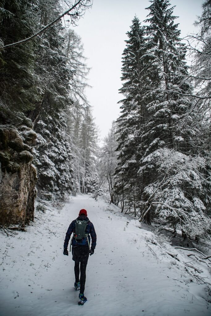 Photo "What to wear when hiking in the winter"