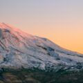 Photo Mountain peak