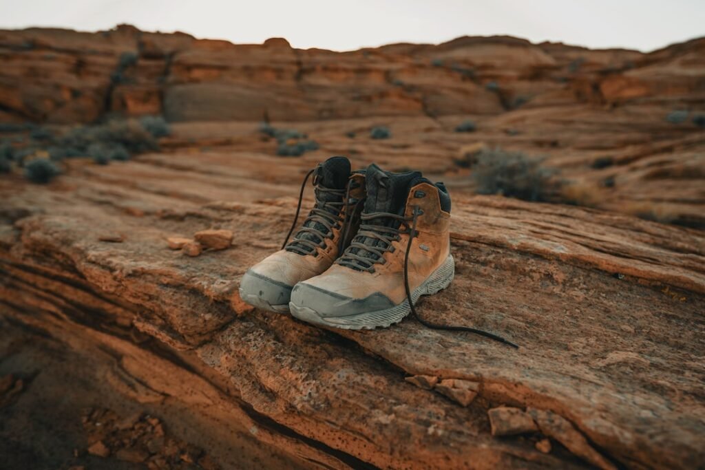 Photo Hiking boots