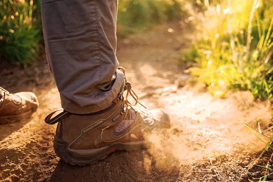 Photo "how to prevent blisters while hiking"