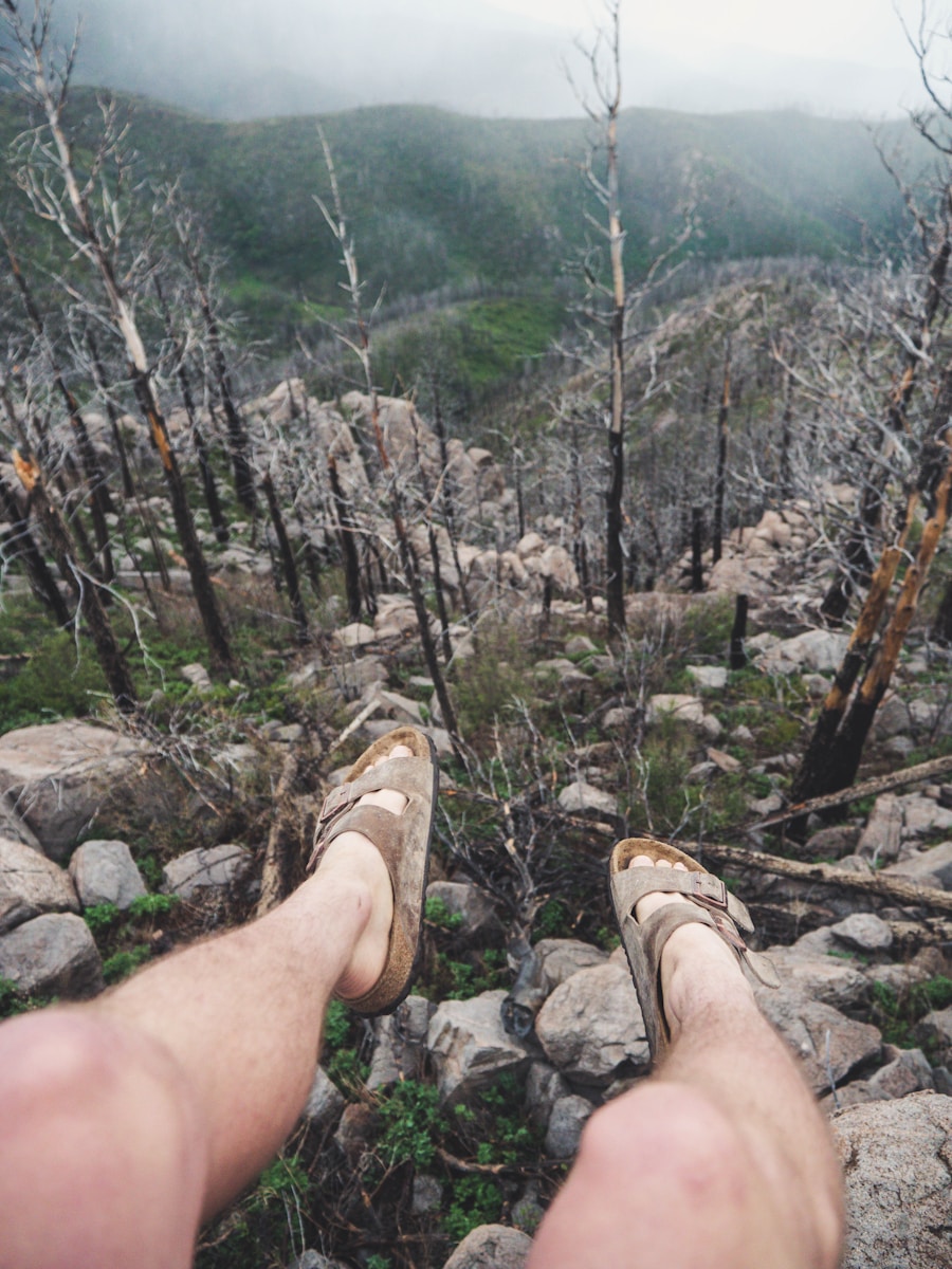 Photo "how to stop blisters when hiking"