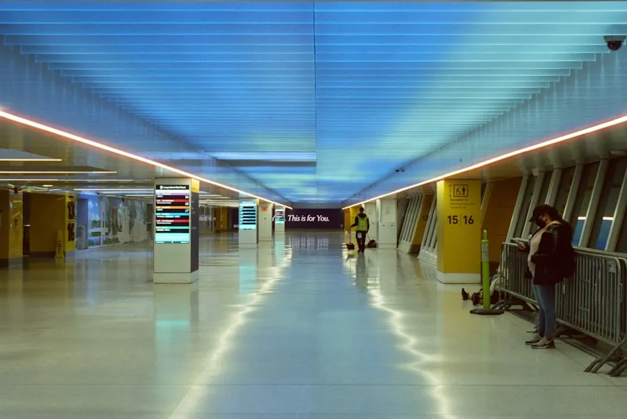 Dining and retail shops in Terminal 1 at Fort Lauderdale-Hollywood International Airport