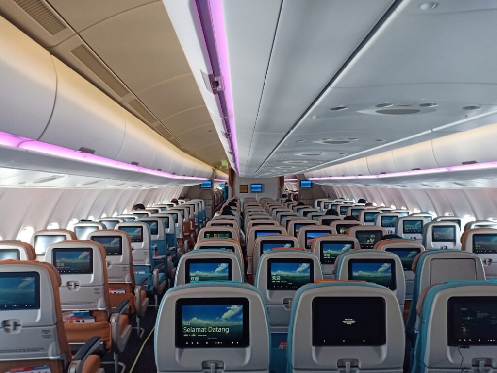 Photo Airplane interior
