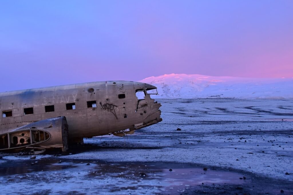 Photo Airplane wreckage
