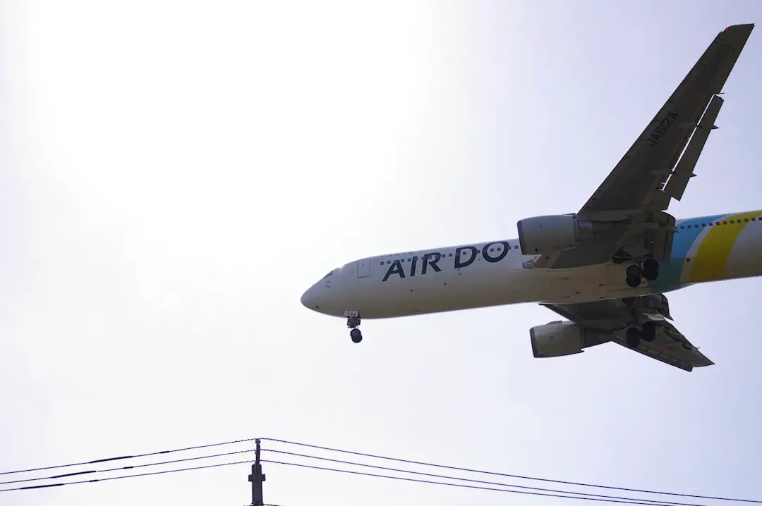 Photo Airplane landing