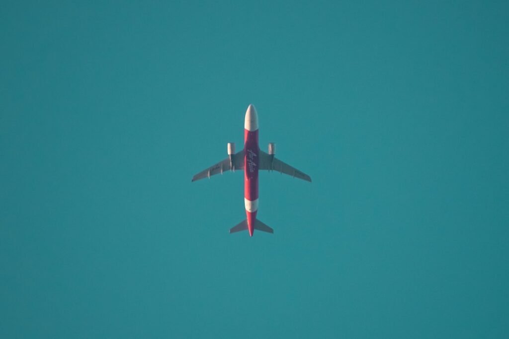 Photo Airplane routes