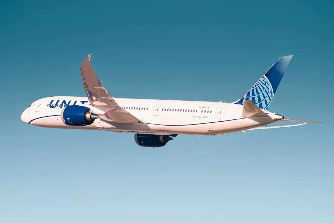Photo United Airlines plane
