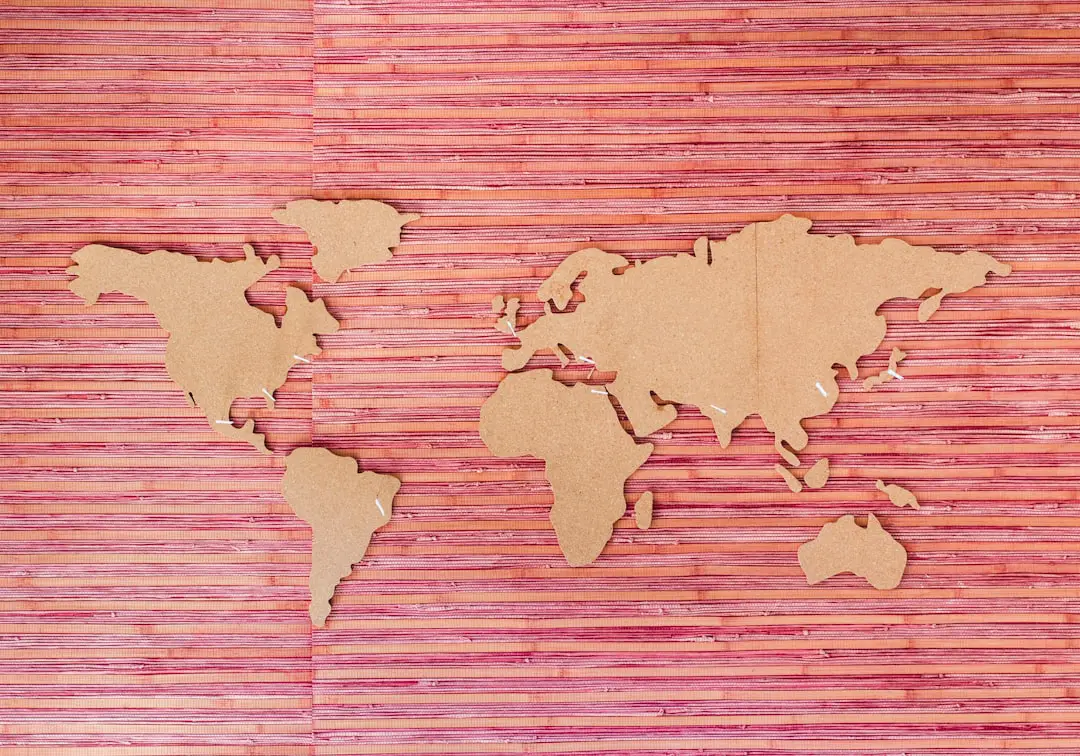 Photo World map