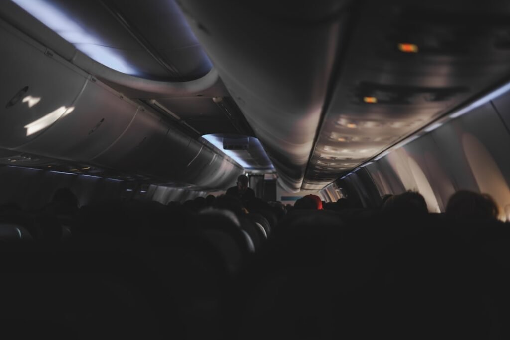 Photo Airplane interior
