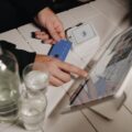 Photo Airline ticket printout
