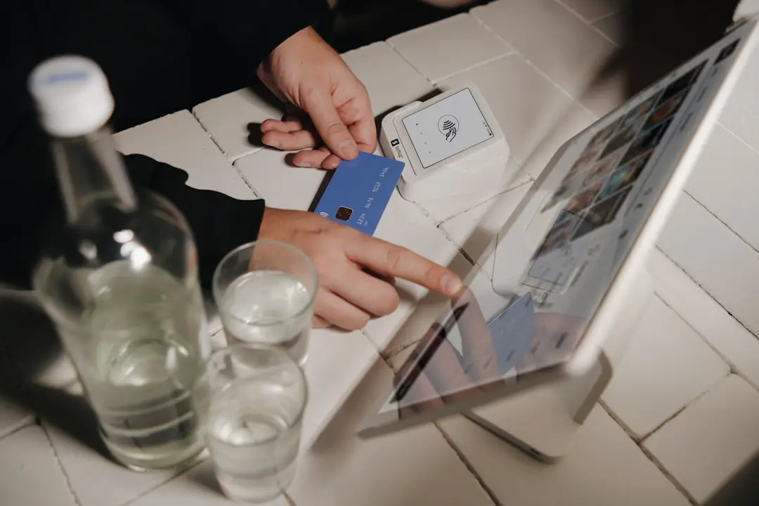 Photo Airline ticket printout