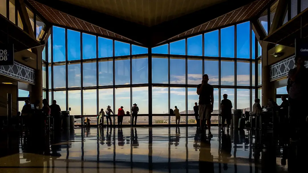 Photo Airport terminal