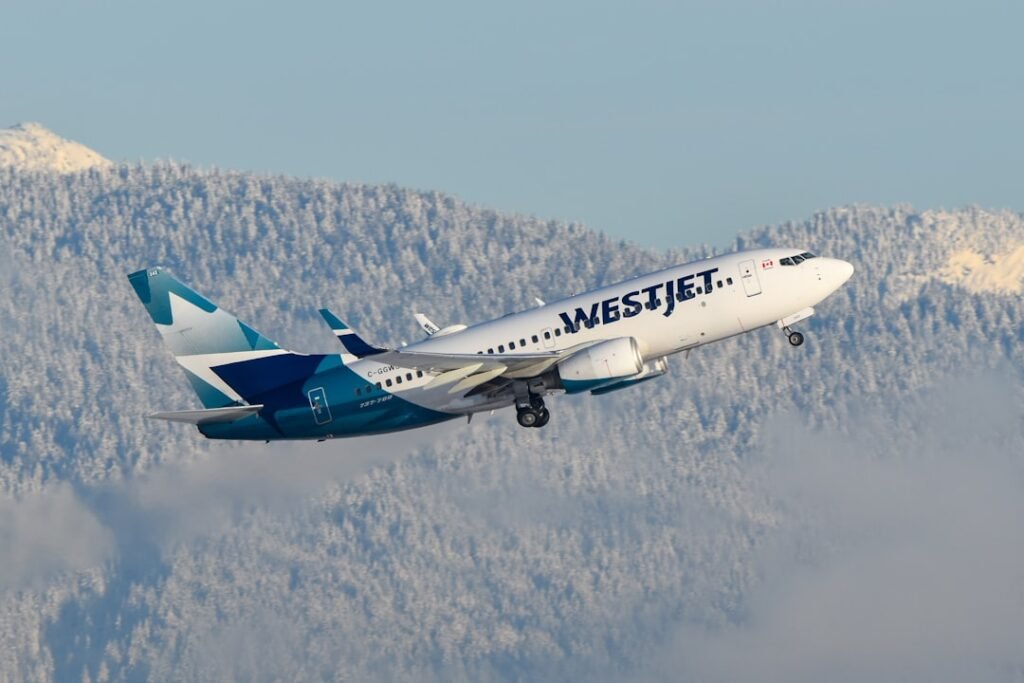 Photo WestJet plane