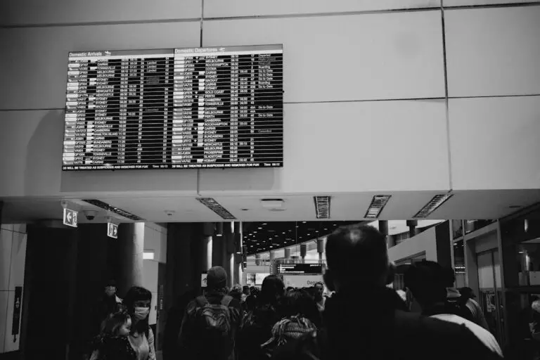 Photo Airplane schedule