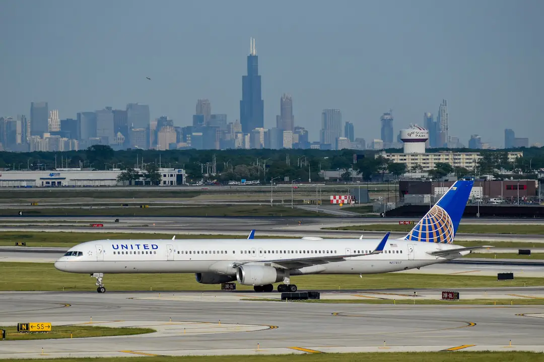 Photo United Airlines card