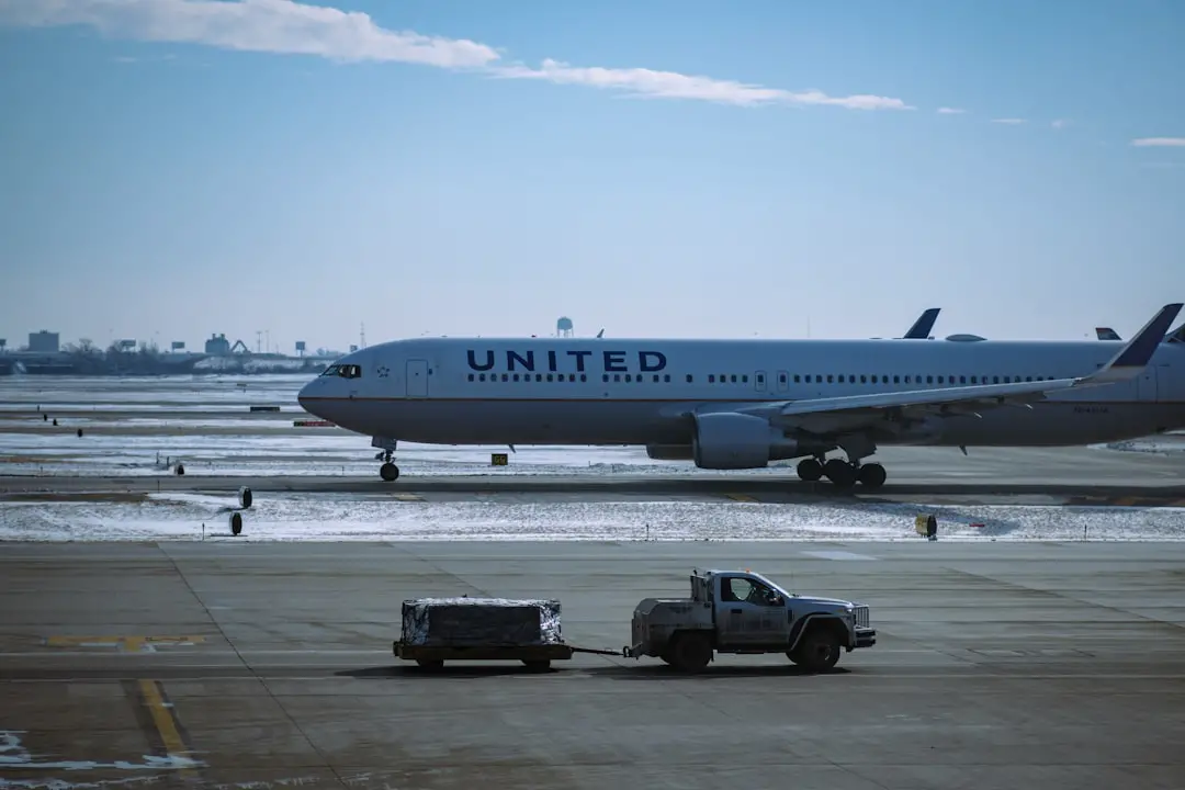 Photo United Airlines card
