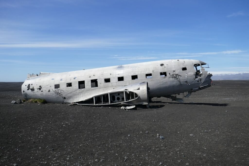 Photo Airplane wreckage