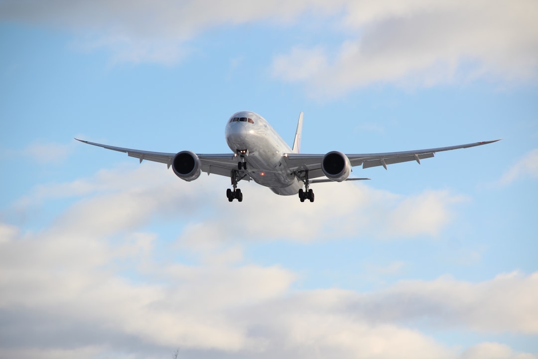 Photo Airplane landing