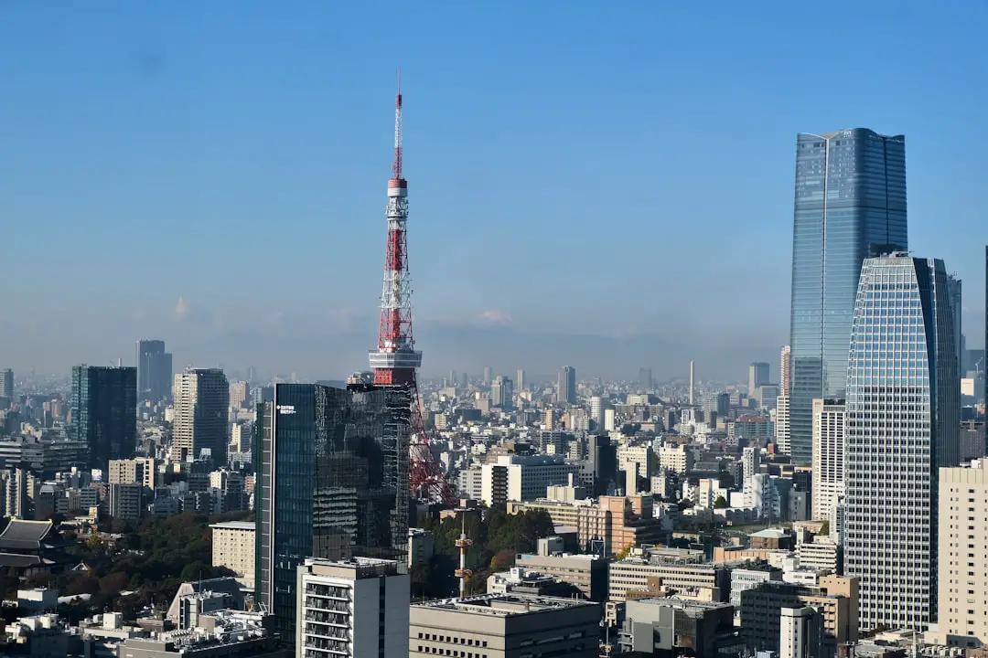 Photo Tokyo skyline